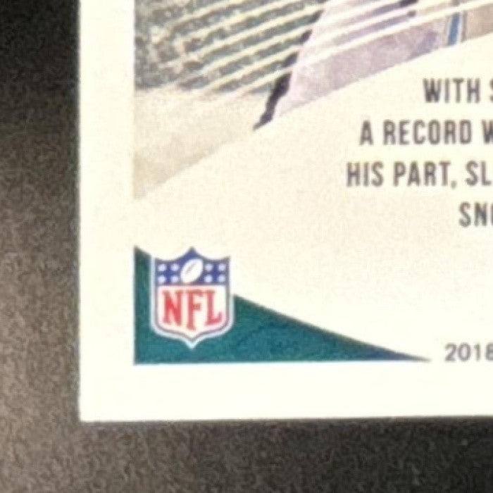 2018 Panini Donruss Nick Foles Snow Days Holo /100 #SD-3 Philadelphia Eagles - Sports Cards