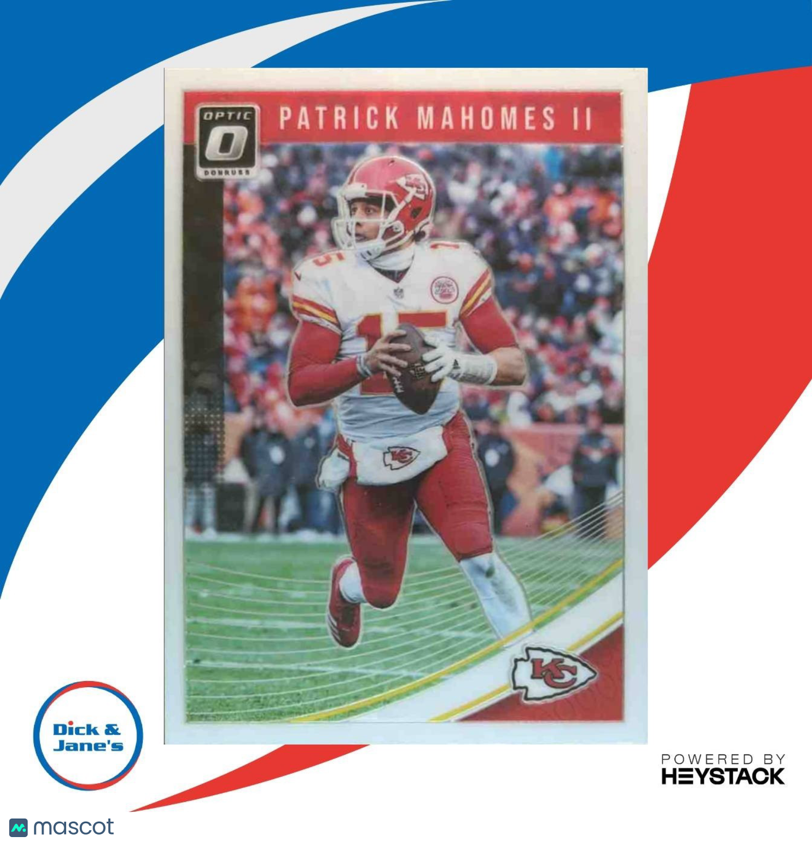 2018 Panini Donruss Optic Patrick Mahomes II #49 Kansas City Chiefs - Sports Cards