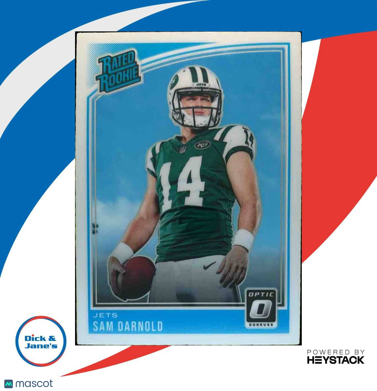 2018 Panini Donruss Optic Sam Darnold #151 RC New York Jets - Sports Cards