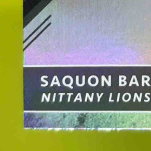 2018 Panini Elite Draft Picks Saquon Barkley 105 RC Penn State Nittany Lions WHT - Sports Cards