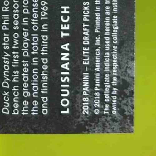 2018 Panini Elite Draft Picks Terry Bradshaw Status Die Cut Gold /10 91 Steelers - Sports Cards