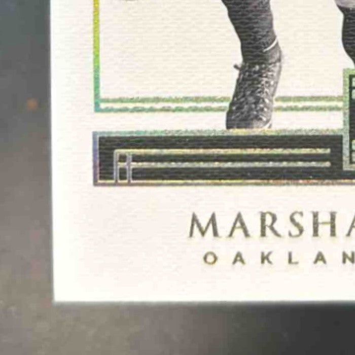 2018 Panini Impeccable Marshawn Lynch Gold /10 #26 Oakland Raiders - Sports Cards