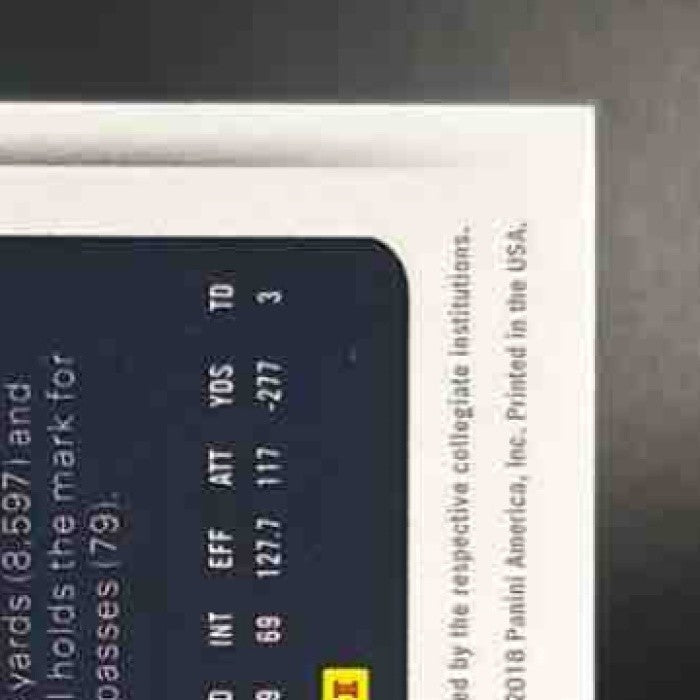 2018 Panini National Treasures Collegiate Dan Marino Century Red /25 #9 - Sports Cards