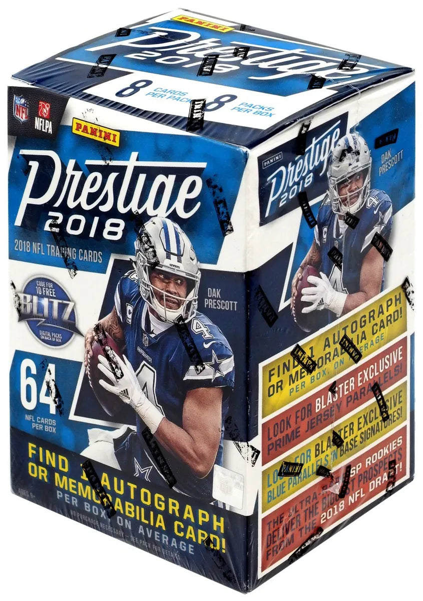 2018 Panini Prestige Football 8-Pack Blaster Box - NFL Blaster