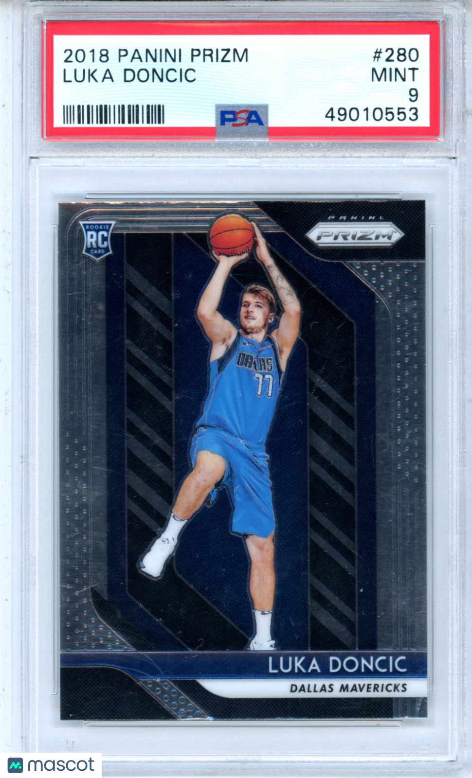 2018 Panini Prizm Luka Doncic Rookie #280 PSA 9 Dallas Mavericks - Graded Sports Cards