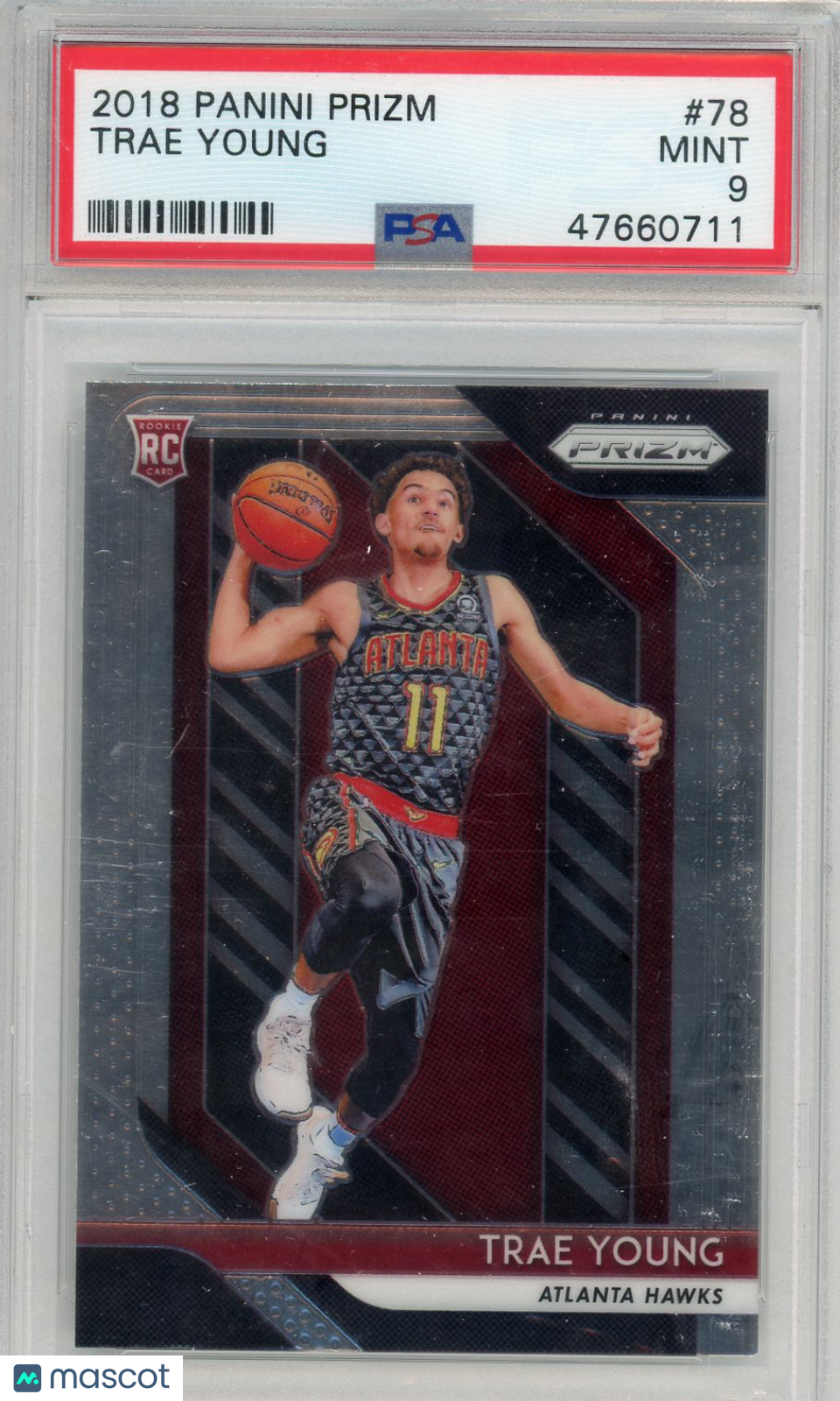 2018 Panini Prizm Trae Young #78 PSA 9 - Graded Sports Cards