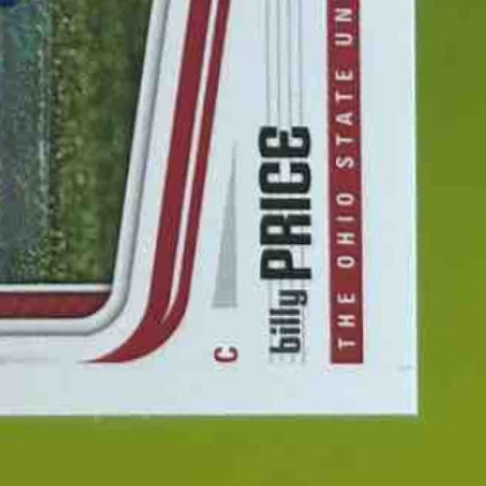 2018 Panini Score Billy Price Rookie Auto #422 RC Ohio State Buckeyes - Sports Cards