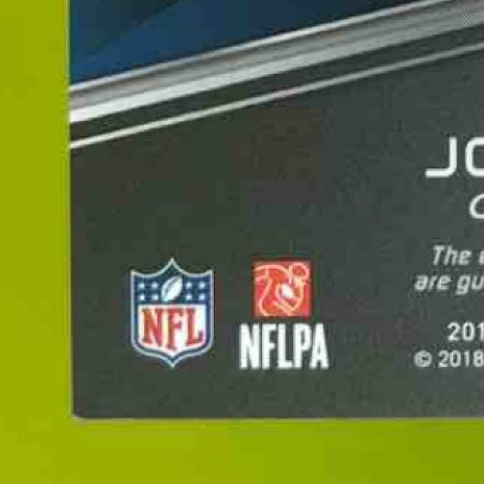 2018 Panini Spectra Josh Allen Building Blocks Orange 5/5 MEM RC Buffalo Bills - Sports Cards