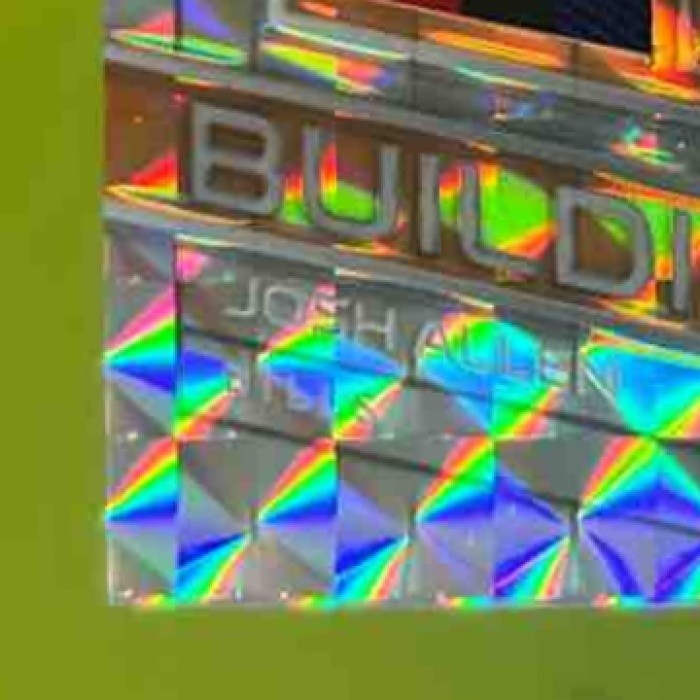 2018 Panini Spectra Josh Allen Building Blocks Orange 5/5 MEM RC Buffalo Bills - Sports Cards