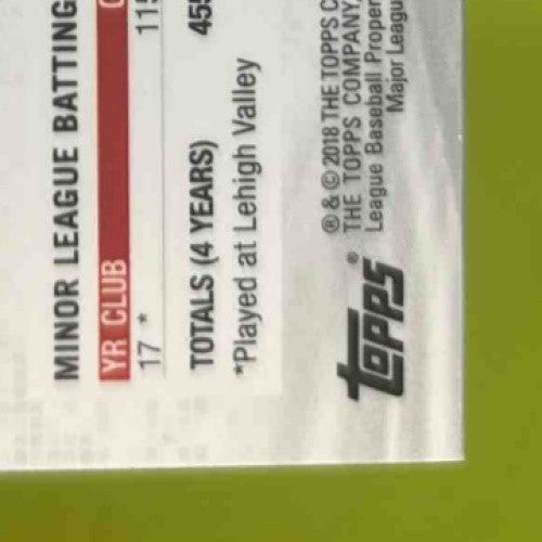 2018 Topps Chrome Rhys Hoskins #70 RC Philadelphia Phillies - Sports Cards