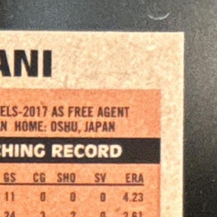 2018 Topps Chrome Shohei Ohtani 1983 Refractor RC Los Angeles - Sports Cards