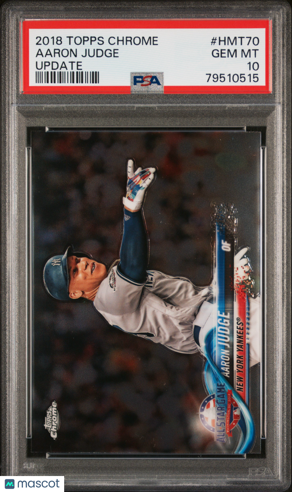 2018 Topps Chrome Update Aaron Judge #HMT70 PSA 10 GEM MINT New York Yankees - Graded Sports Cards