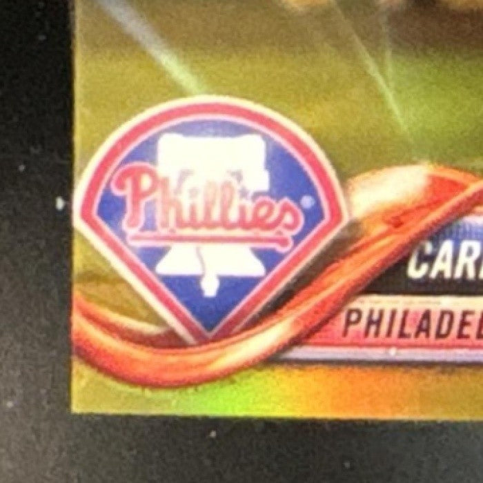 2018 Topps Chrome Update Carlos Santana Gold /50 #HMT43 Philadelphia Phillies - Sports Cards