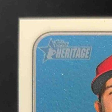 2018 Topps Heritage Mike Trout Chrome 2/999 #THC-275 Los Angeles Angels - Sports Cards