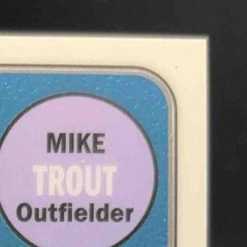 2018 Topps Heritage Mike Trout Chrome 2/999 #THC-275 Los Angeles Angels - Sports Cards