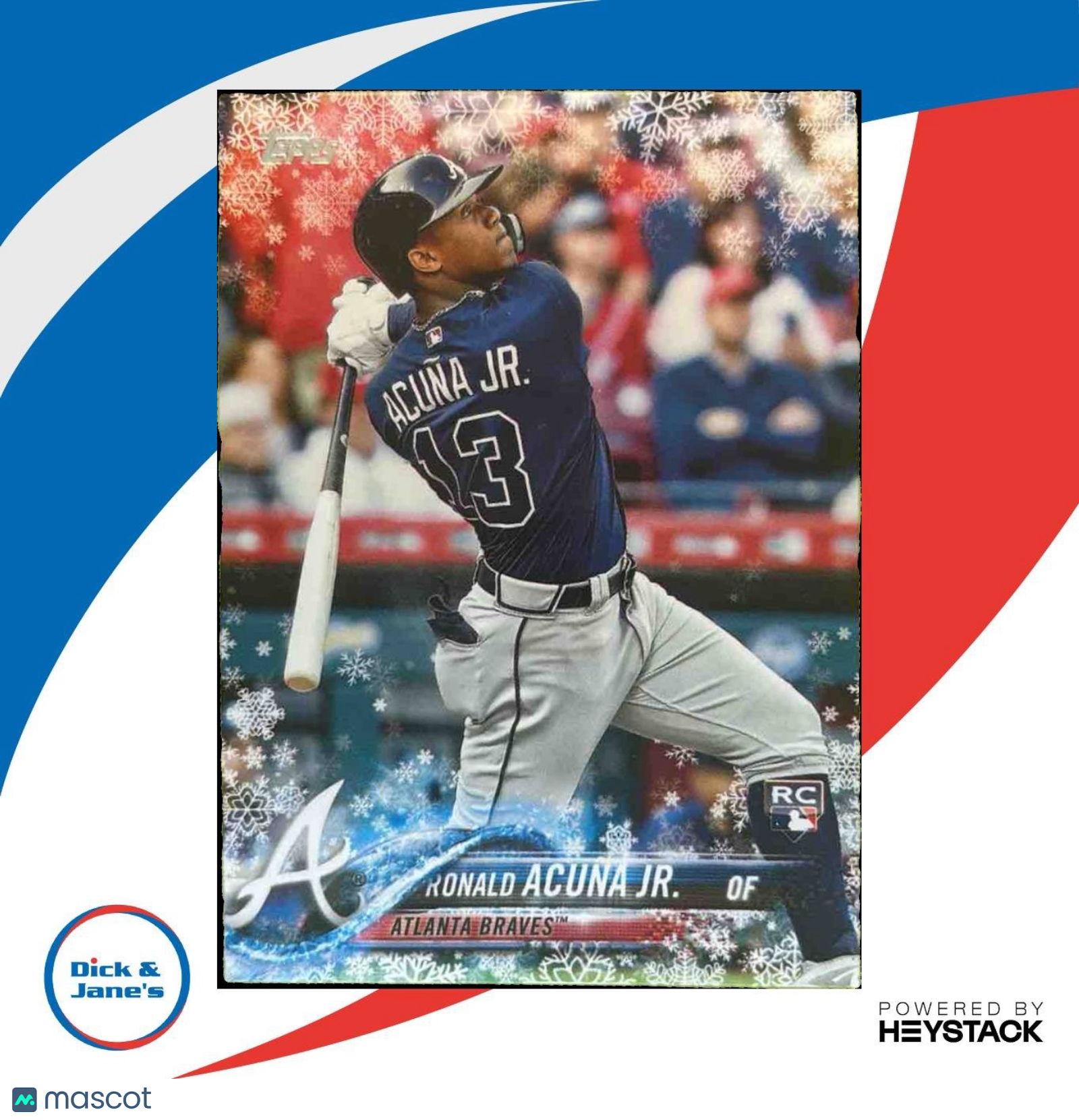 2018 Topps Holiday Ronald Acuna Jr. #HMW50 RC Atlanta Braves - Sports Cards