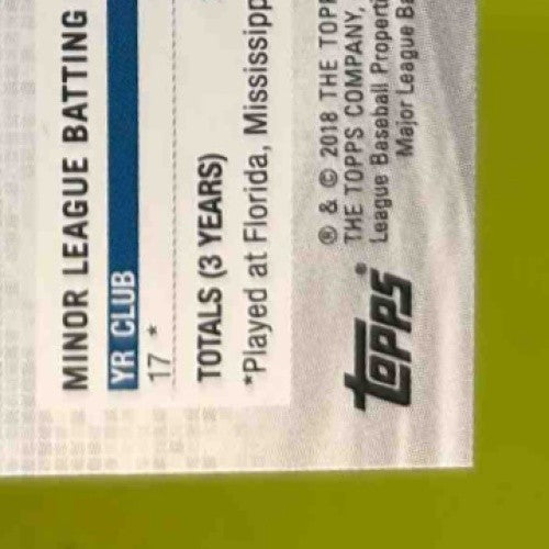 2018 Topps Holiday Ronald Acuna Jr. #HMW50 RC Atlanta Braves - Sports Cards