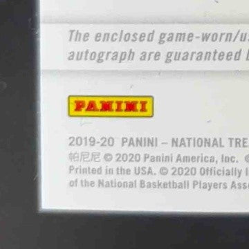 2019-20 National Treasures Dwight Powell Colossal Material Auto 88/99 Mavericks - Sports Cards
