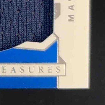 2019-20 National Treasures Dwight Powell Colossal Material Auto 88/99 Mavericks - Sports Cards