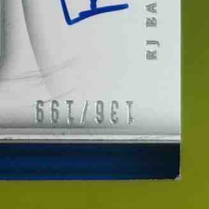 2019-20 Panini Crown Royale RJ Barrett 136/199 #140 RC Auto New York Knicks - Sports Cards