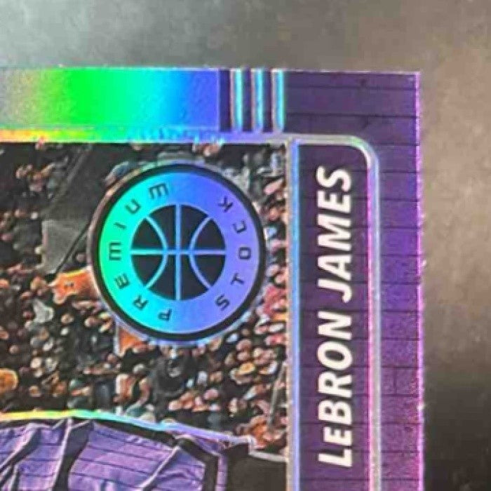2019-20 Panini Hoops LeBron James Teal #87 Los Angeles Lakers - Sports Cards