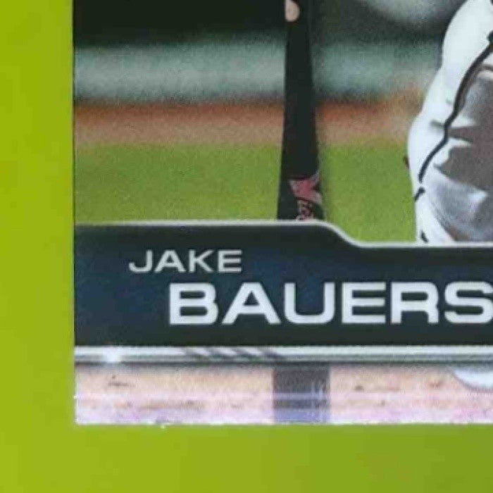 2019 Bowman Chrome Jake Bauers #3 RC Cleveland Indians - Sports Cards