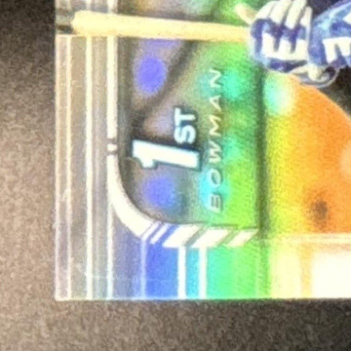 2019 Bowman Chrome Noelvi Marte Prospects Auto Refractor /499 Seattle Mariners - Sports Cards