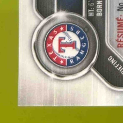 2019 Bowman Chrome Tyler Phillips Prospects Auto Refractor /499 Texas Rangers - Sports Cards