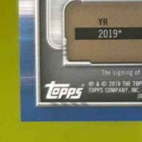 2019 Bowman Draft Antoine Kelly Chrome Pick Auto #CDA-AK Milwaukee Brewers - Sports Cards