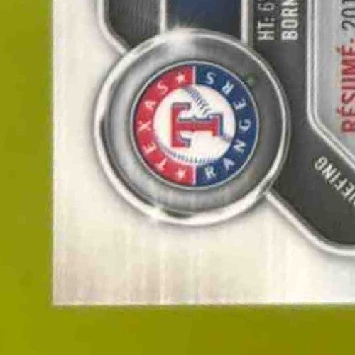 2019 Bowman Draft Ryan Garcia Chrome Pick Auto #CDA-RGA Texas Rangers - Sports Cards