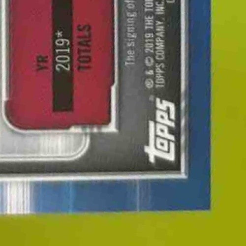 2019 Bowman Draft Ryan Garcia Chrome Pick Auto #CDA-RGA Texas Rangers - Sports Cards