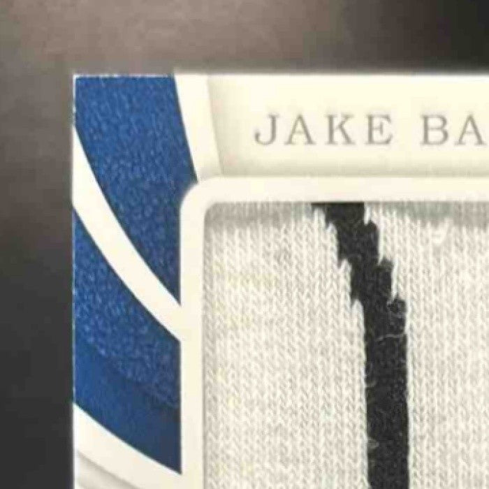 2019 Immaculate Collection Jake Bauers Jumbo Socks /6 MEM RC Cleveland Indians - Sports Cards