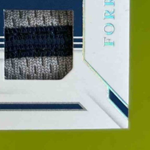 2019 National Treasures Forrest Whitley Game Material Eights Silver /10 Astros - Sports Cards