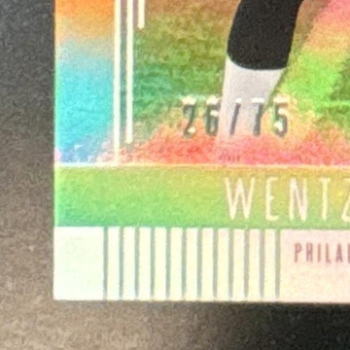 2019 Panini Absolute Carson Wentz Orange /75 #55 Philadelphia Eagles - Sports Cards