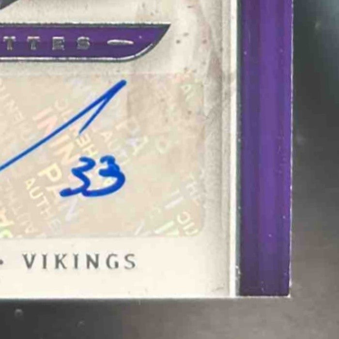 2019 Panini Chronicles Dalvin Cook Crown Royale Silhouette Auto /99 SA49 Vikings - Sports Cards