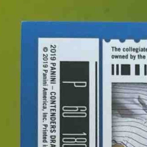 2019 Panini Contenders Collegiate Ryan Garcia Auto Cracked Ice /23 #42 Bruins - Sports Cards