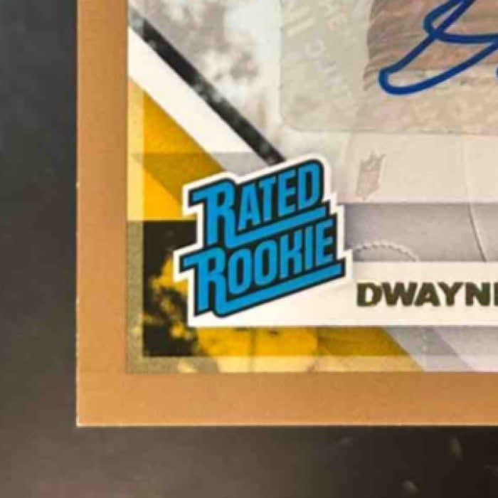 2019 Panini Donruss Dwayne Haskins Auto Bronze #301 RC Washington Redskins - Sports Cards