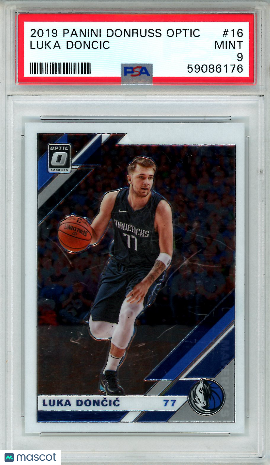 2019 Panini Donruss Optic Luka Doncic #16 PSA 9 MINT Dallas Mavericks - Graded Sports Cards