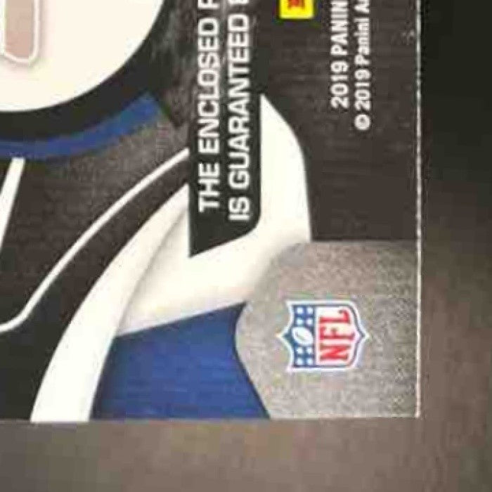 2019 Panini Elements DK Metcalf Radioactive Patch /149 RC Seattle Seahawks - Sports Cards