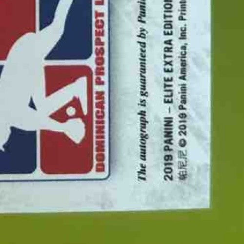 2019 Panini Elite Extra Edition Jhon Diaz Auto #105 - Sports Cards