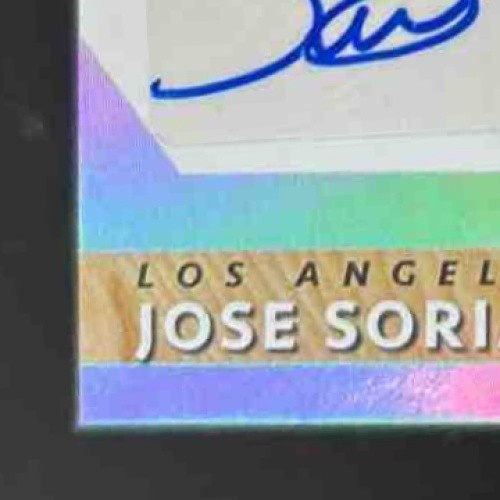 2019 Panini Elite Extra Edition Jose Soriano Auto #160 Los Angeles Angels - Sports Cards