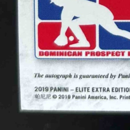 2019 Panini Elite Extra Edition Malfrin Sosa Auto #107 - Sports Cards