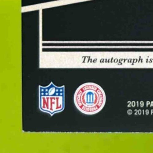 2019 Panini Gold Standard Jeffery Simmons Golden Rookies Auto /199 Titans - Sports Cards
