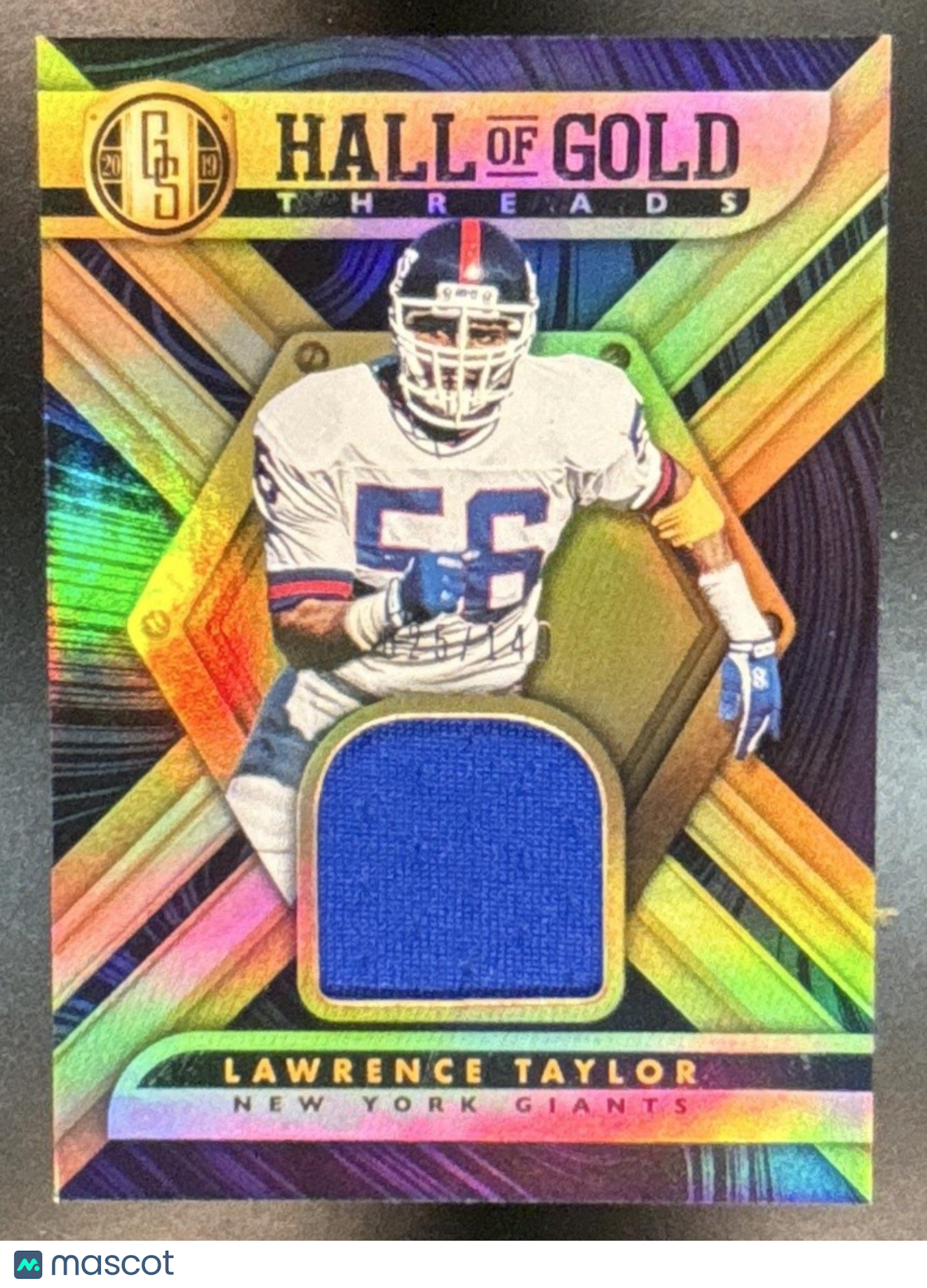 2019 Panini Gold Standard Lawrence Taylor Hall of Threads /149 New York Giants - Sports Cards