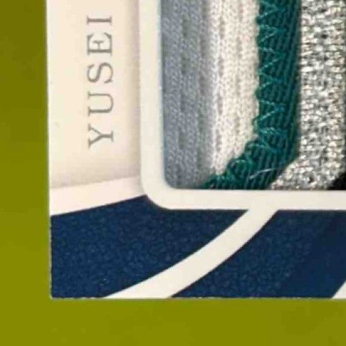 2019 Panini Immaculate Collection Yusei Kikuchi Jumbo Patch /10 Mariners - Sports Cards