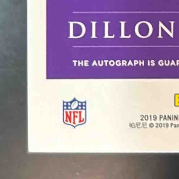 2019 Panini Impeccable Dillon Mitchell Silver /49 #148 Auto RC Minnesota Vikings - Sports Cards