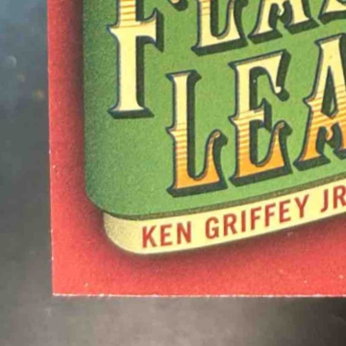 2019 Panini Leather & Lumber Ken Griffey Jr Flashing the Leather /5 MEM Mariners - Sports Cards