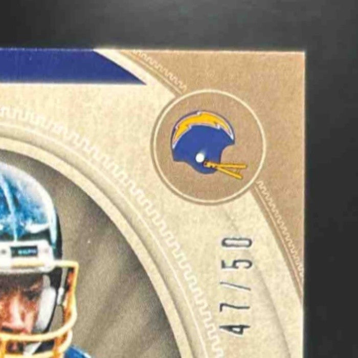 2019 Panini Legacy Kellen Winslow Blue 47/50 #125 San Diego Chargers - Sports Cards