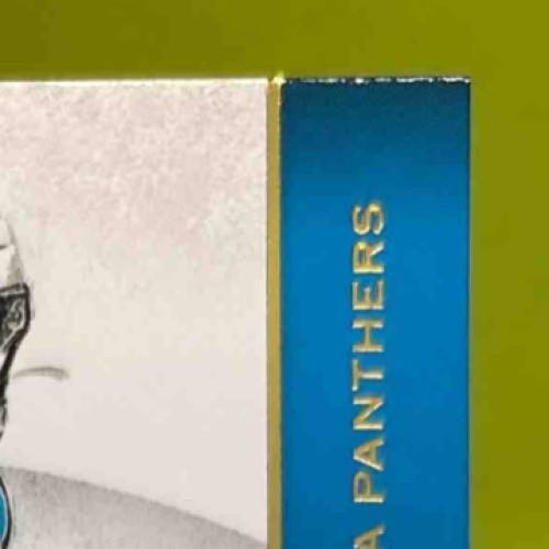 2019 Panini Limited Brian Burns 166/199 #186 Auto RC Carolina Panthers - Sports Cards