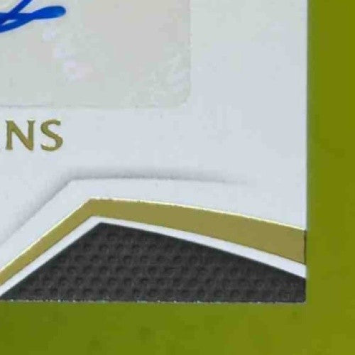 2019 Panini Limited Brian Burns 166/199 #186 Auto RC Carolina Panthers - Sports Cards